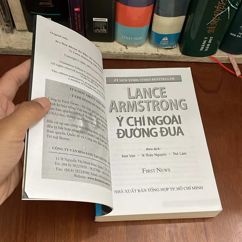 I Tựa sách: Ý Chí Ngoài Đường Đua _ Hành Trình Trở Về Từ Cõi Chết - Lance Armstrong - 2010 534082