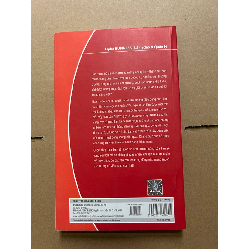 Những nguyên tắc trong quản lý 551449