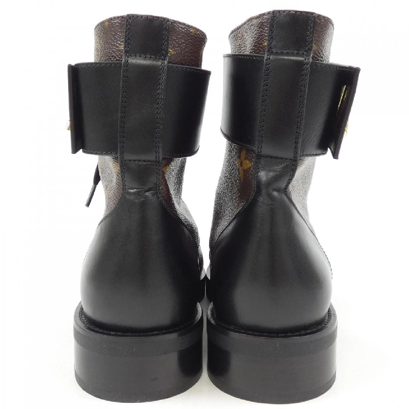 Giày bốt LOUIS VUITTON Patent Monogram Canvas Wonderland Line - Hàng hiệu Authentic 827387