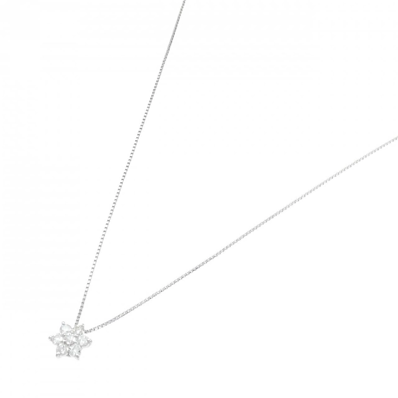 Dây chuyền kim cương hoa PT900/PT850 0.30CT - Hàng hiệu Chính hãng 857631