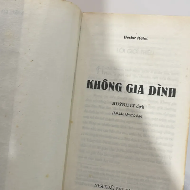 Không gia đình Hector Malot Đã qua sử dụng 966353