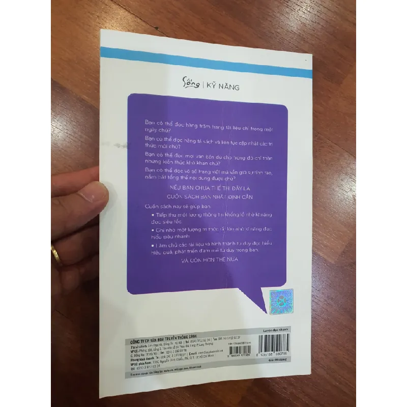 Luyện đọc nhanh - Mới 90% 2019 Phan Văn Hồng Thắng TSTK2805 SÁCH KỸ NĂNG 351725