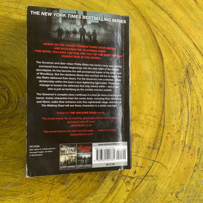 THE WALKING DEAD the fall of the governor PART ONE - ROBERT KIRKMAN & JAY BONANSINGA 1037251