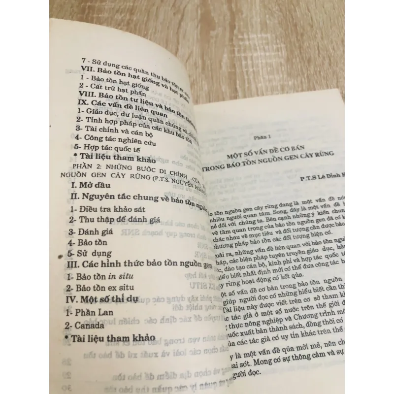 BẢO TỒN NGUỒN GEN CÂY RỪNG 960247