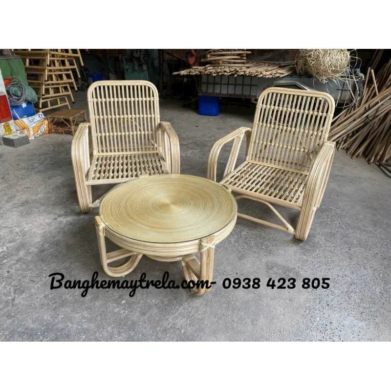 Bộ bàn trà mây phòng ngủ 927405