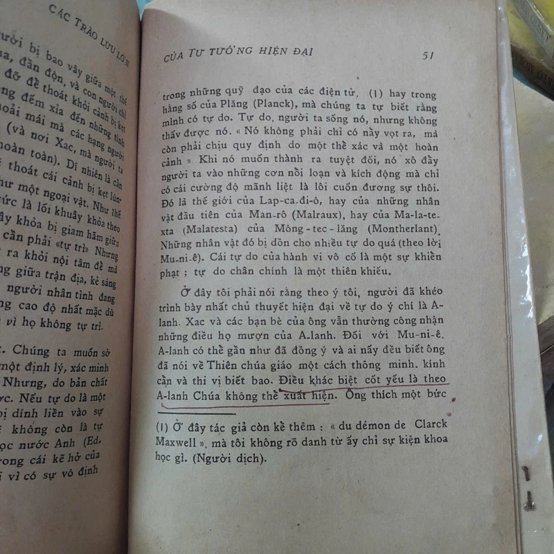 CÁC TRÀO LƯU LỚN CỦA TƯ TƯỞNG HIỆN ĐẠI - ĂNG-ĐRÊ- MÔ-ROA 473249