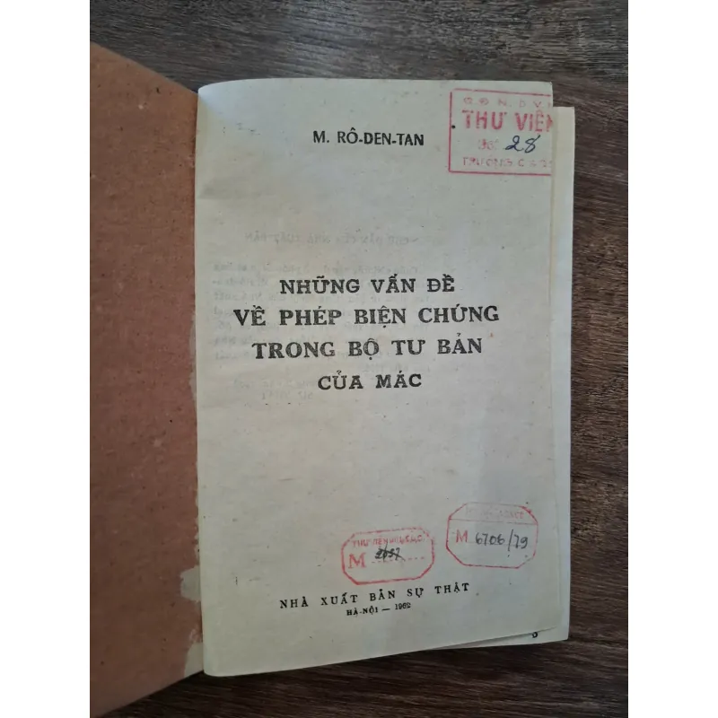 Những Vấn Đề Về Phép Biện Chứng Trong Bộ Tư Bản Của Mác 709567