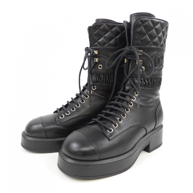 Giày bốt LACE UP G37956X01000 của CHANEL 658286