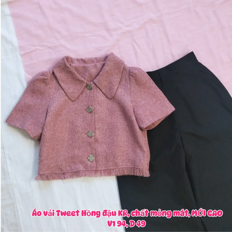 Áo Dạ Tweed Hàn 562207