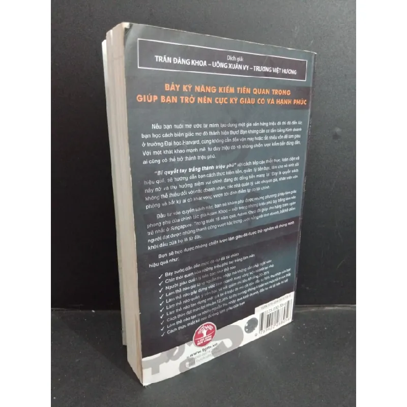 [Phiên Chợ Sách Cũ] Bí quyết tay trắng thành triệu phú 2014 2303 429879