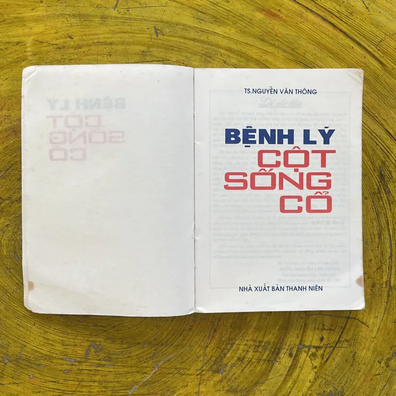 BỆNH LÝ CỘT SỐNG CỔ - TS. NGUYỄN VĂN THÔNG 1002583
