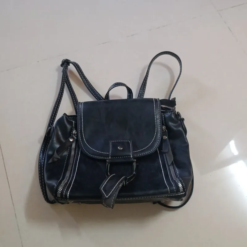 Bao lô dạ màu đen, mới 95% 1031358