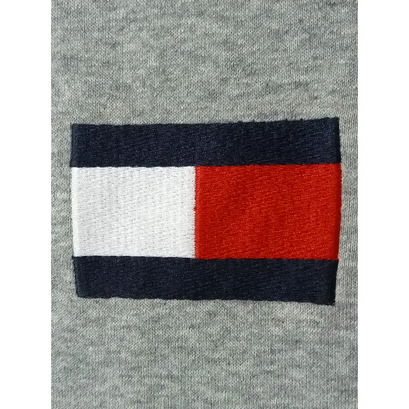 Áo sweater Tommy Hilfiger thêu chữ & logo màu xám 719765