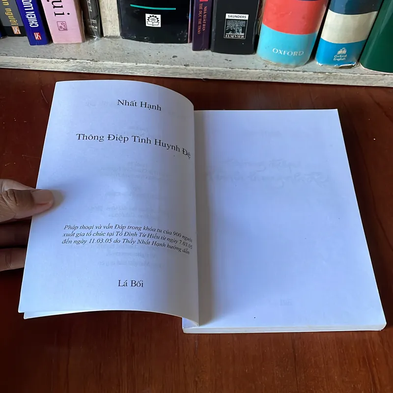 II Tựa sách: Thông Điệp Tình Huynh Đệ - Nhất Hạnh - Lá Bối 558685