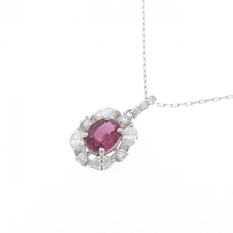 Dây chuyền ruby PT900/PT850 0.35CT - Hàng hiệu chính hãng 862372