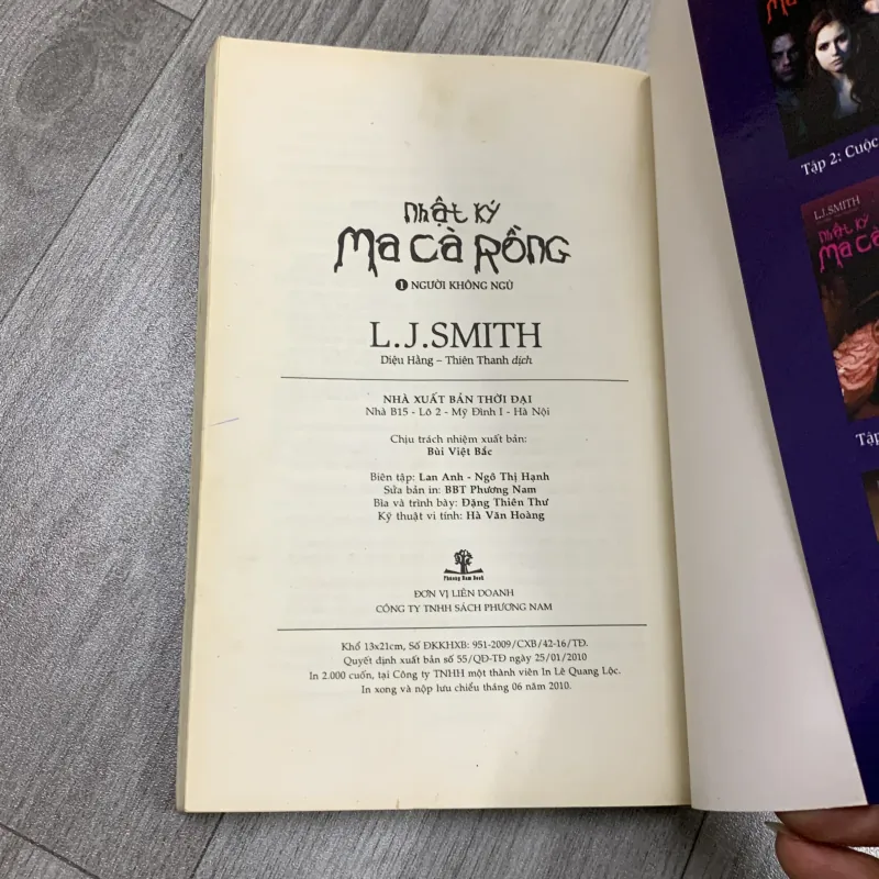Nhật ký ma cà rồng, full bộ 4 tập- L J Smith. 2b2 907791