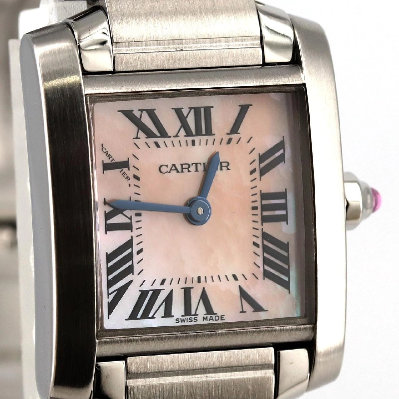 Cartier Tank Française SM W51028Q3 SS Quartz - Hàng hiệu Chính hãng 876087