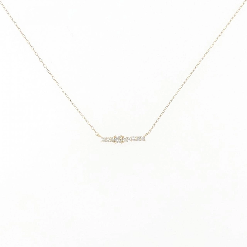 Dây chuyền kim cương K18YG 0.10CT - Hàng hiệu Chính hãng 863475