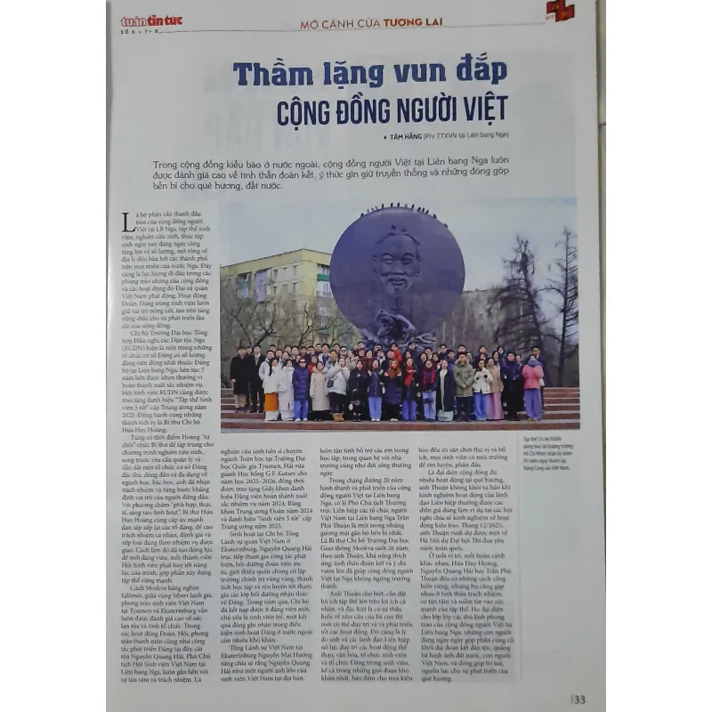 Tạp chí Tuần Tin Tức của TTXVN Xuân Bính Ngọ 2026 993050