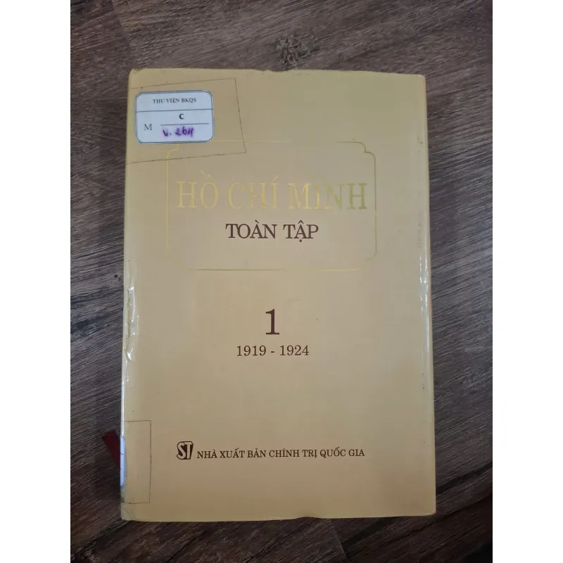 Hồ Chí Minh Toàn Tập - Tập 1 (1919 - 1924) - Hồ Chí Minh - Tuyển tập 727806