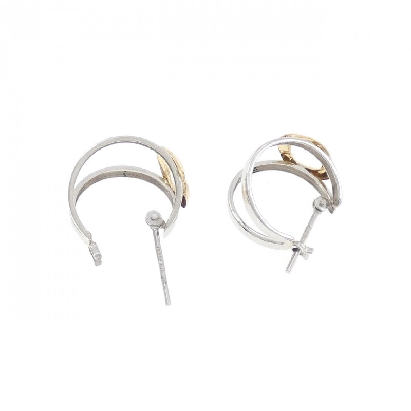 K18YG/PT900 Bông tai - Hàng hiệu Authentic 868573