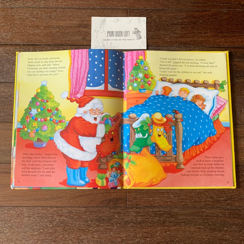 Sách tranh tiếng anh Christmas Stories, Used, Bìa xốp 479272