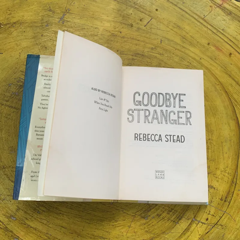 GOODBYE STRANGER - REBECCA STEAD 762299