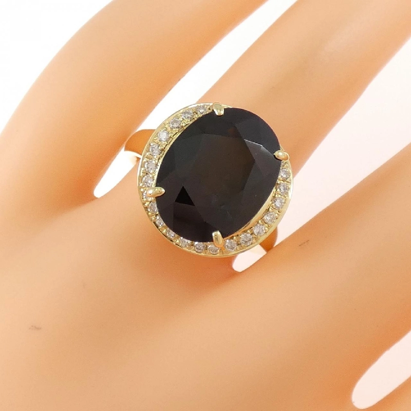 Nhẫn Sapphire K18YG 8.88CT 667273