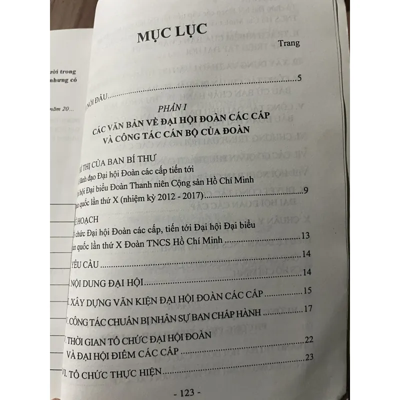 Hướng dẫn tổ chức Đại hội Đoàn các cấp 591940