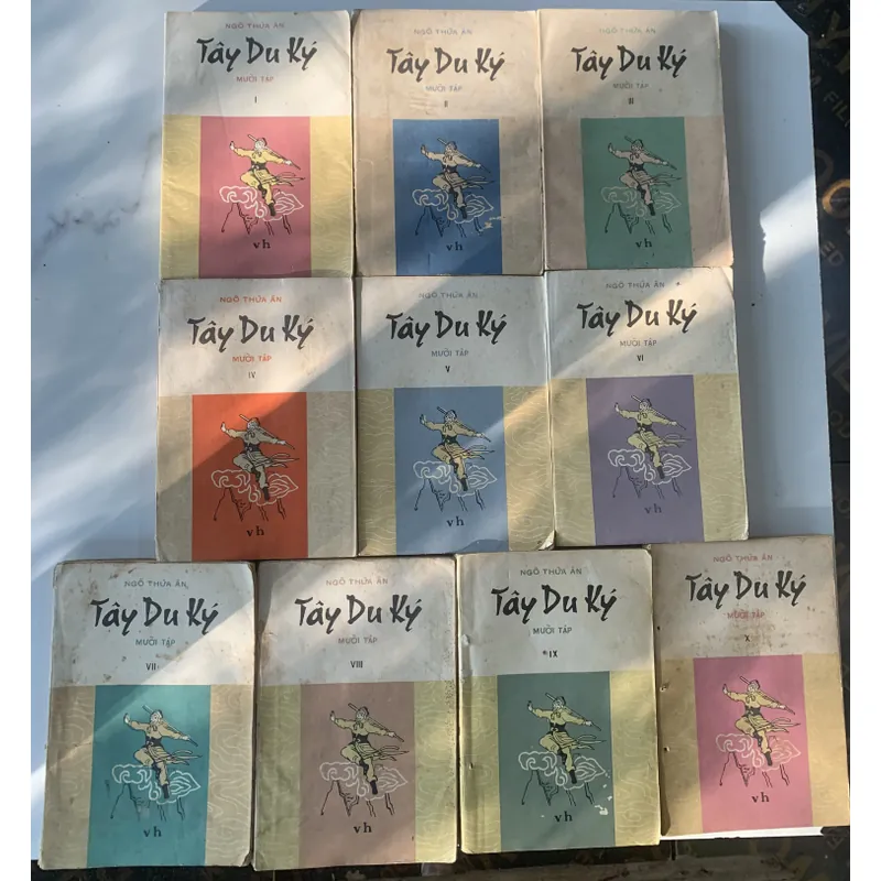 Tây Du Ký, trọn bộ 10 tập, Ngô Thừa Ân, in năm 1988 708075