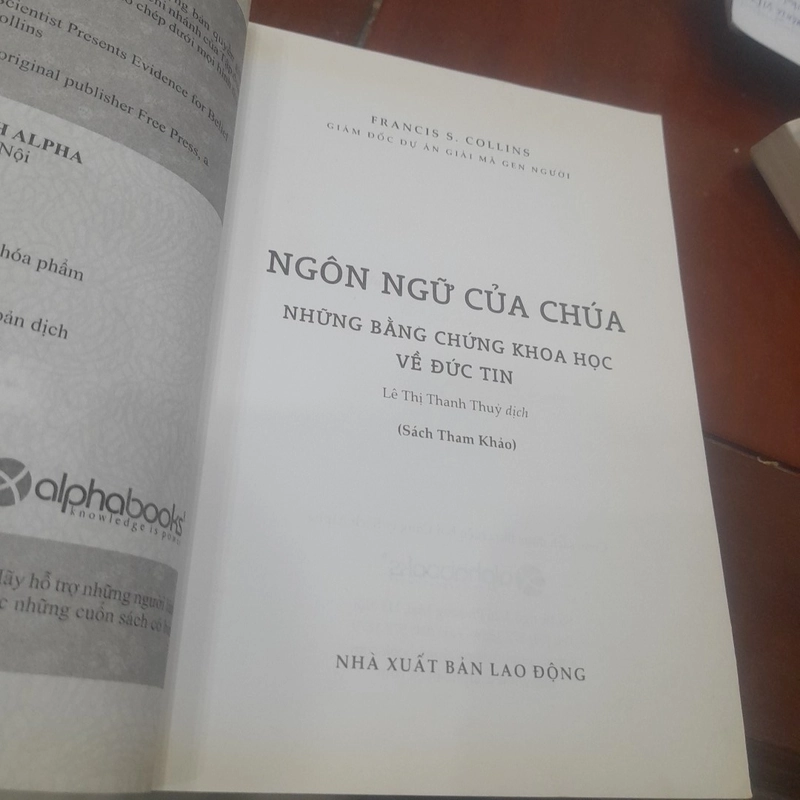 Tiến sĩ Francis S. Collins - NGÔN NGỮ của CHÚA, những bằng chứng về đức tin 454577