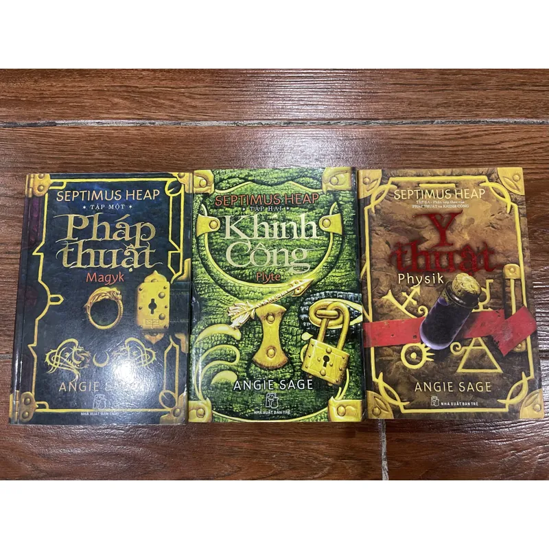 Pháp Thuật - Kinh Công - Y Thuật  Septimus Heap - Angie Sage - 3 tập (4) 596449