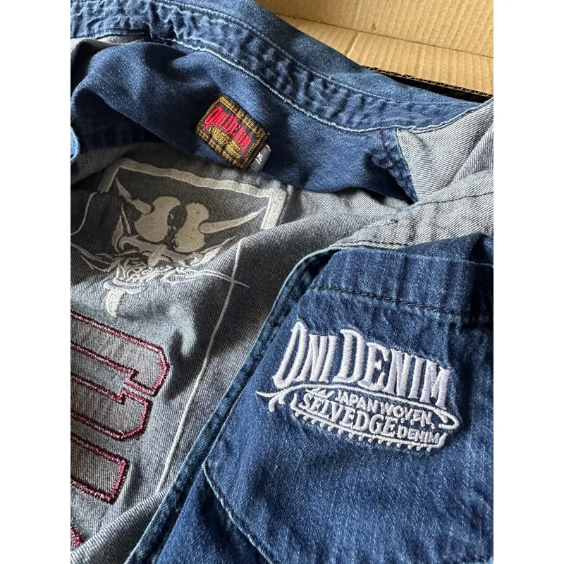 Áo jean denim Nhật 739674