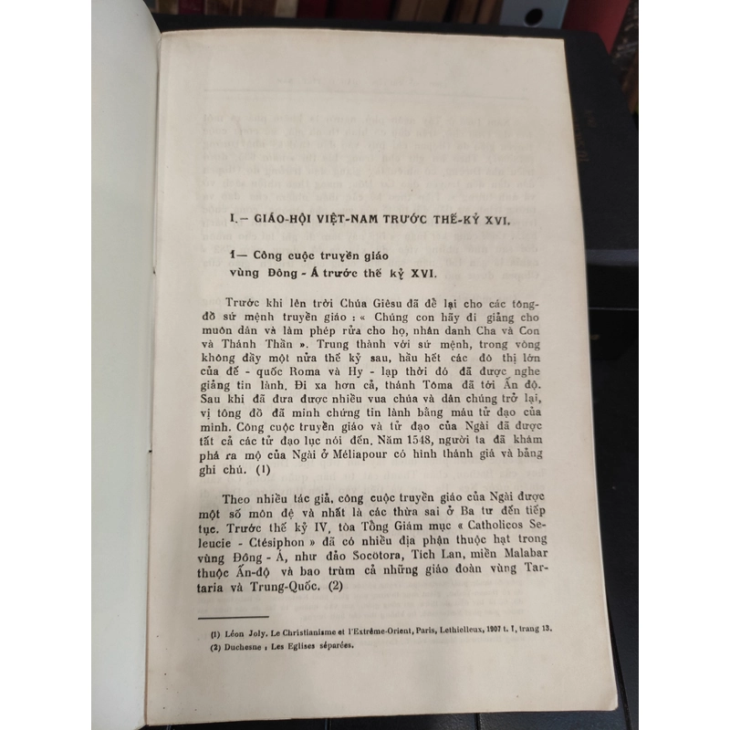 Lịch sử truyền giáo ở Việt Nam - Quyển 1 298797