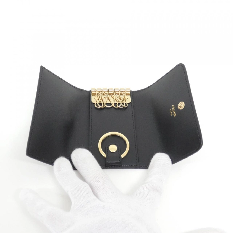 【Sản phẩm mới】Celine 10L813DPV Ví đựng chìa khóa 623098