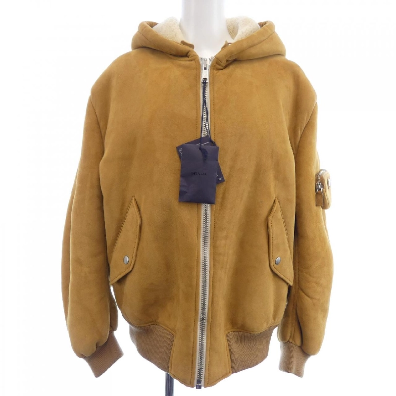 Áo khoác lông cừu PRADA Triangle Logo 58A086 1ZXR - Hàng hiệu Chính hãng 822029