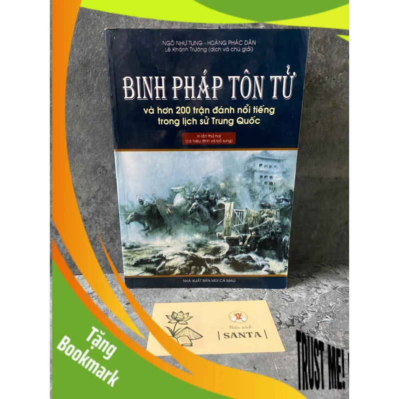 (TẶNG BOOKMARK) Binh Pháp Tôn Tử và hơn 200 trận đánh nổi tiếng trong lịch sử Trung Quốc Sách lịch sử - triết học RBK0302 939755