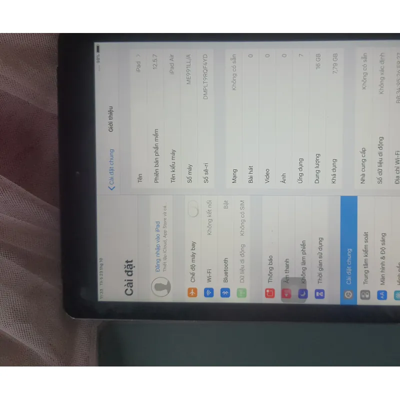 Ipad air (2013) 16gb 600377
