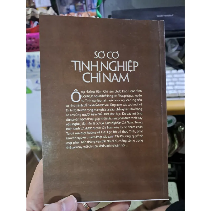 Sơ cơ tịnh nghiệp chỉ nam Hoàng Hàm Chi mới 90% ố nhẹ TÂM LINH - TÔN GIÁO - THIỀN HCM1709 560005