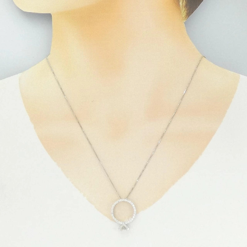 Dây chuyền kim cương PT900/PT850 0.45CT - Hàng hiệu Chính hãng 859895