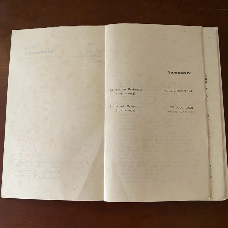 Etudes Vietnamiennes: Politique economique et Guerre de liberation nationale 473725