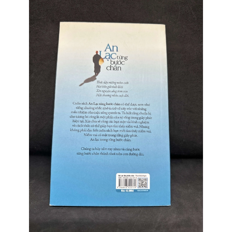[Phiên Chợ Sách Cũ] An Lạc Từng Bước Chân - Thích Nhất, 2021 Hạnh S2511 SBM - VĂN HỌC - SBM2911-105 712997