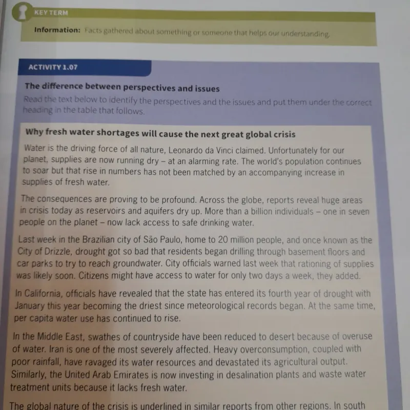 Tiếng Anh Cambridge IGCSE and O Level GLOBAL PERSPECTIVE. Coursebook. Keely Laycock 605072