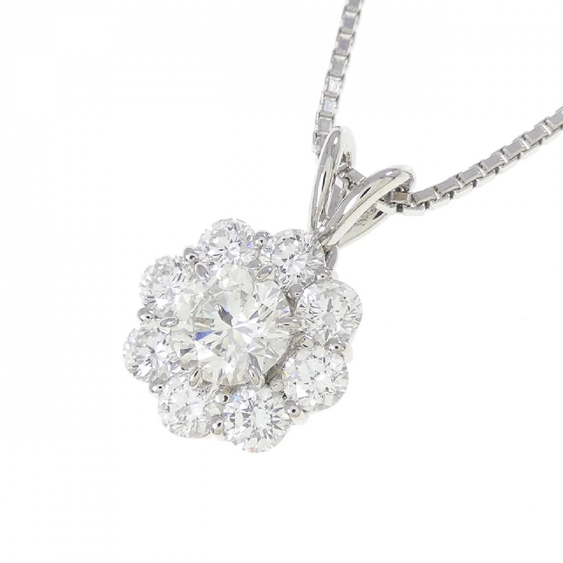 Dây chuyền kim cương hoa Royal Asscher 0.50CT - Hàng hiệu Authentic 840707