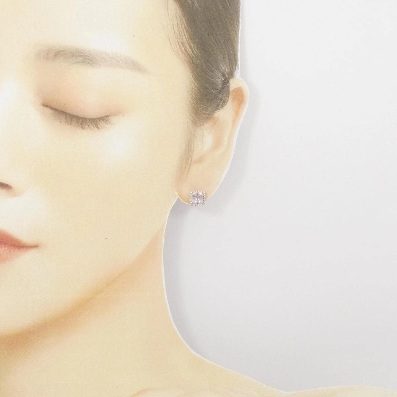 K18PG Morganite Bông Tai 1.63CT - Hàng hiệu Chính hãng 869160