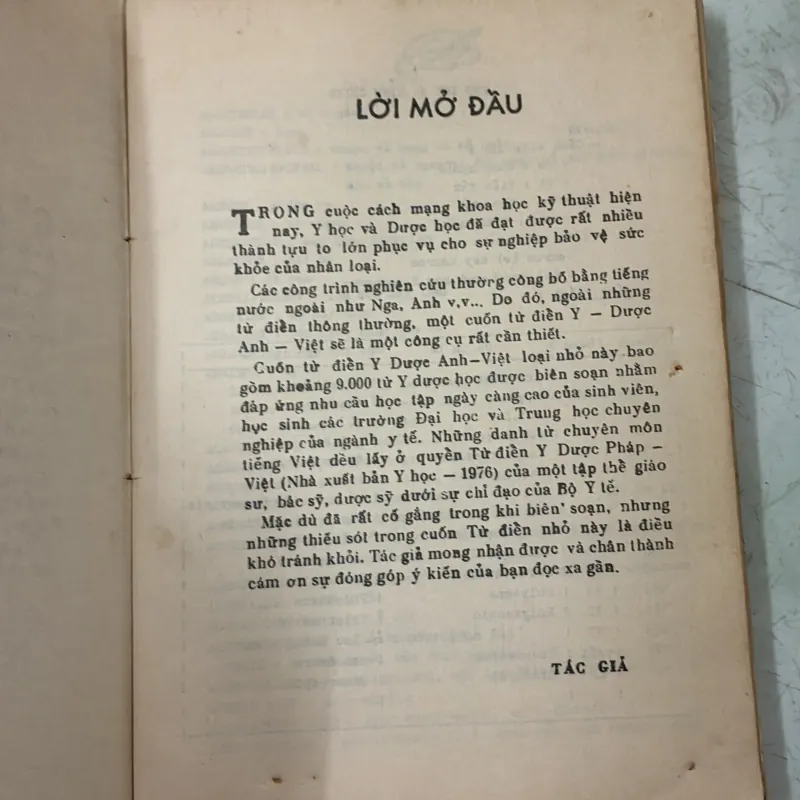 Từ điển y dược Anh Việt - Chu Văn Tường 1037452