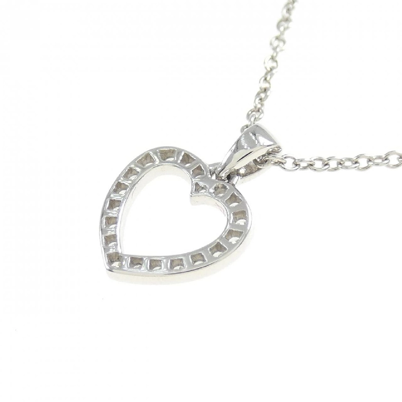 Dây chuyền nhỏ hình trái tim outline Tiffany - Hàng hiệu Authentic 841864