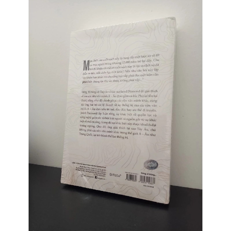 Súng, Vi Trùng Và Thép (Tái bản) - Jared Diamond New 100% HCM.ASB1003 911314