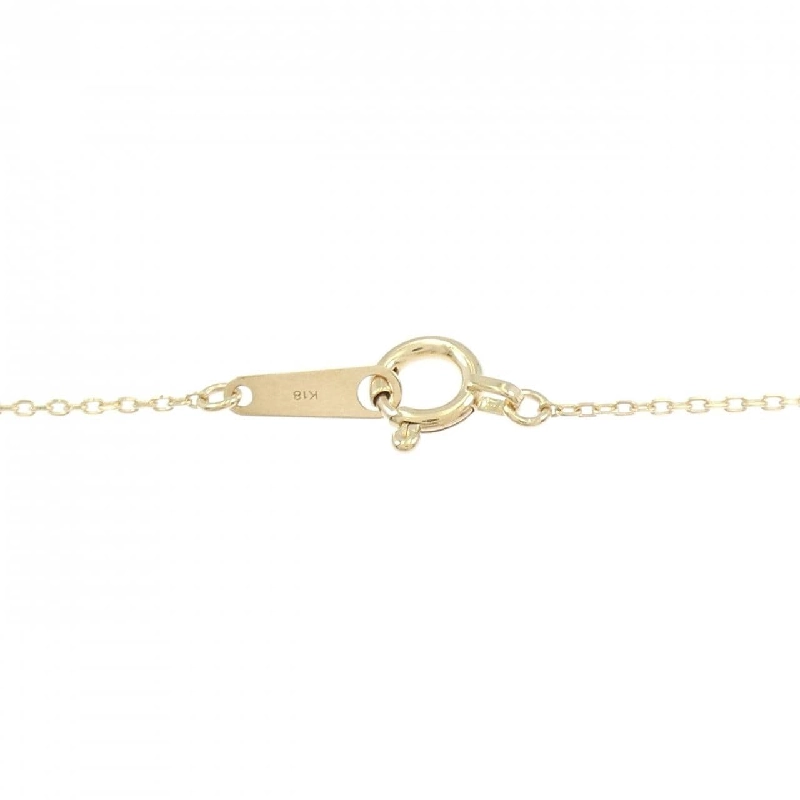 K18YG Dây chuyền lông vũ - Hàng hiệu Authentic 857078