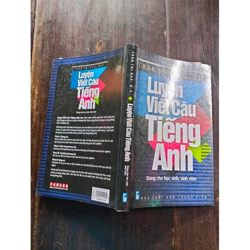 Sách Luyện viết câu tiếng Anh, Trần Thị Nga, M . A, sách cũ 472979